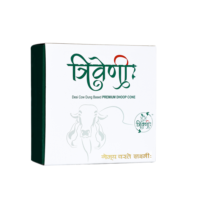 Triveni Organics (1100 Dung Cakes/Pieces ) Original Desi Gir Cow Dung Cakes | Handmade, Round-Shaped Gobar Uple for Hawan, Pujan & Religious Purposes | Sun-Dried & Moisture-Free