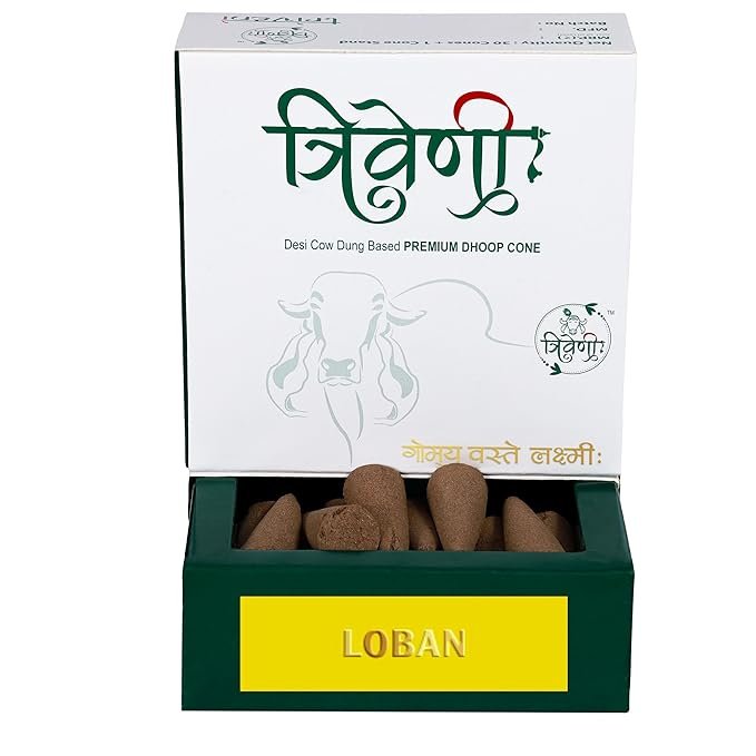 Loban Incense Cone Triveni Organics