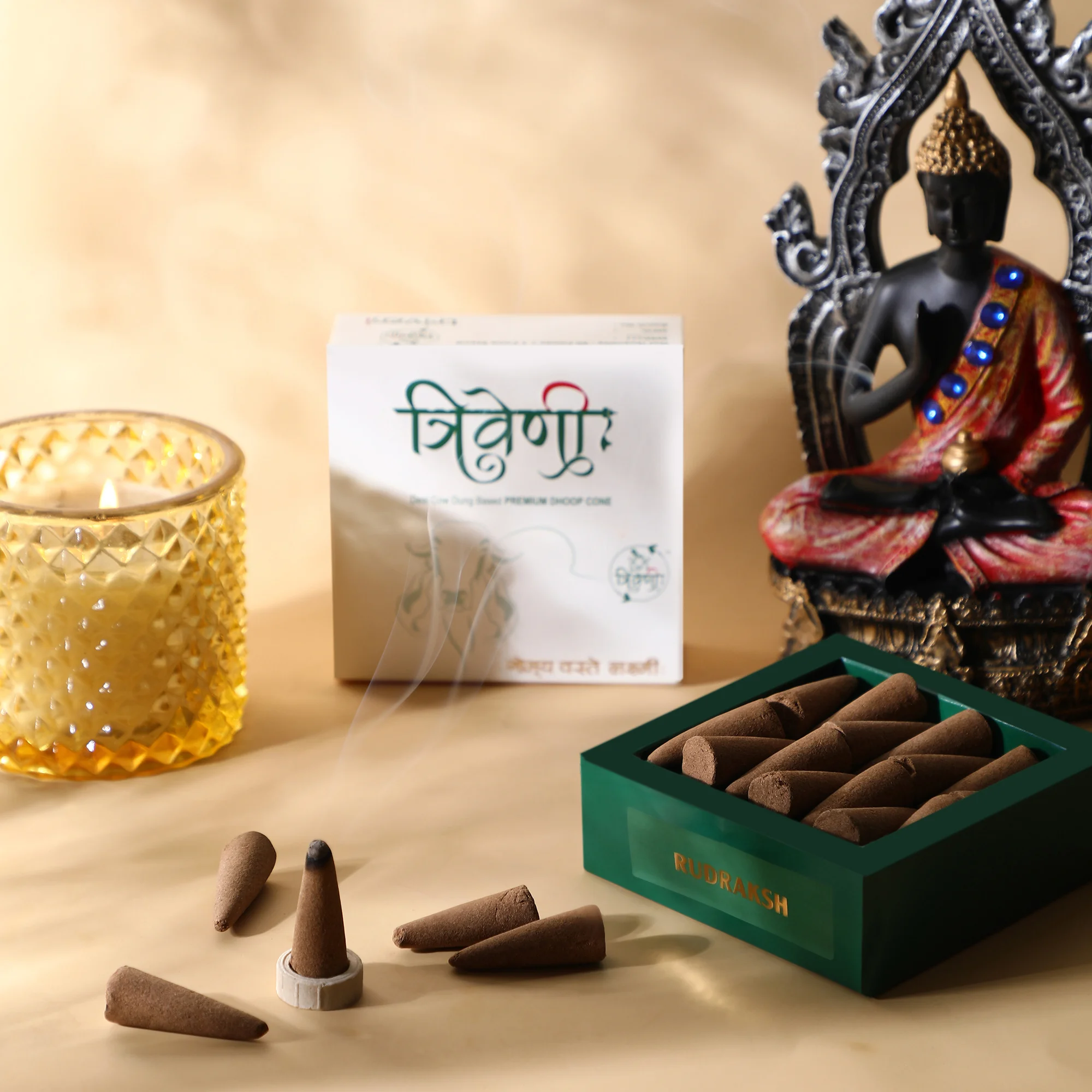 Rudraksh Incense Cone