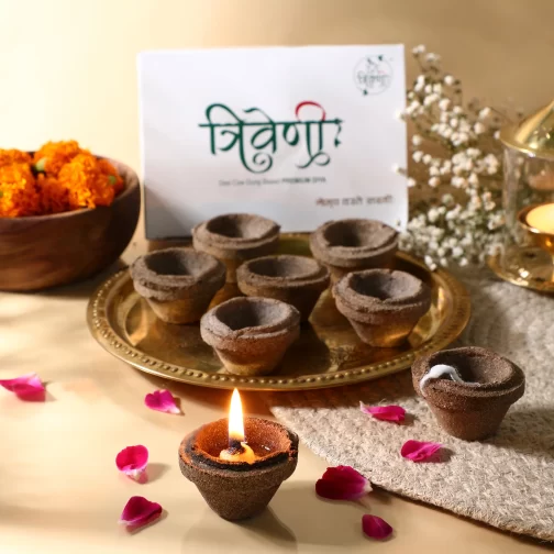 Cowdung Diyas