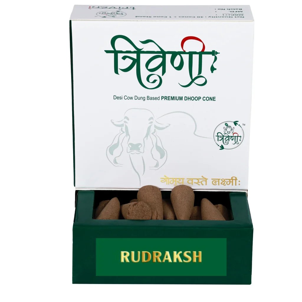 Rudraksh Incense Cone