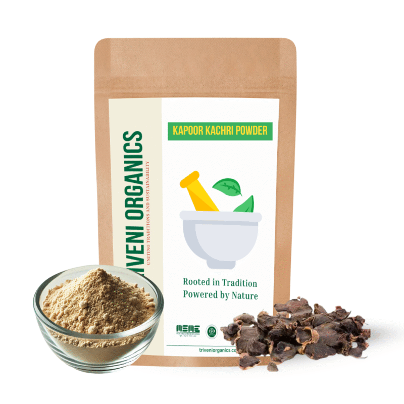 Triveni Organics Kapoor Kachri Powder – Natural Hair Strengthening, Growth & Scalp Health Support