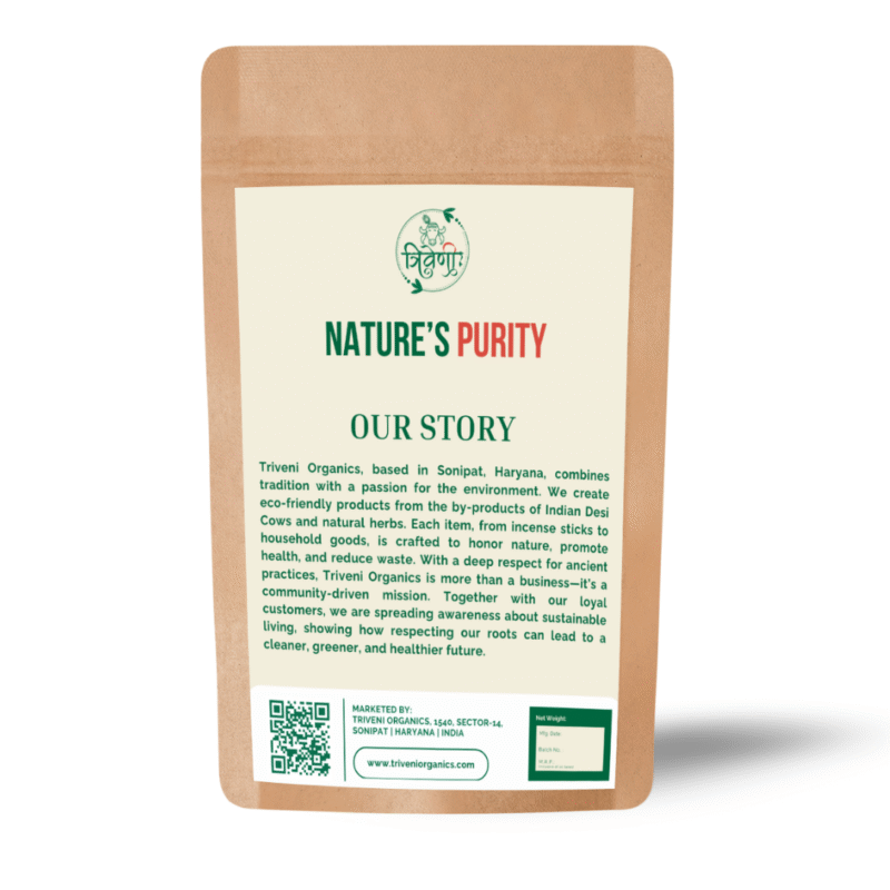 Triveni Organics Kapoor Kachri Powder – Natural Hair Strengthening, Growth & Scalp Health Support