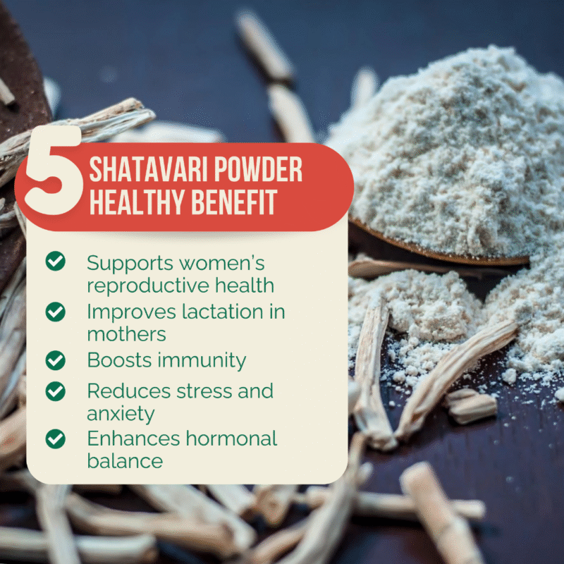 Triveni Organics Shatavari Root Powder | Natural Herbal Supplement | Supports Wellness - Image 3