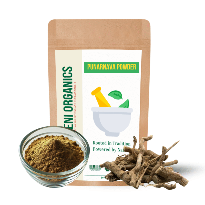 Triveni Organics Pure Punarnava Powder | Organic Boerhavia Diffusa Churna | Ayurvedic Supplement for Liver & Kidney Care | Natural Detox & Wellness Support